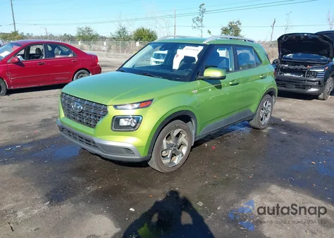 2021 Hyundai Venue Sel from USA, damaged, VIN KMHRC8A3XMU075157